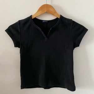 Brandy Melville Ashlyn V Notch Top